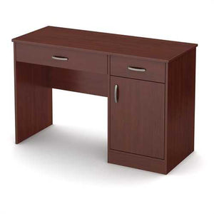 Modern Home Office Computer Desk in Royal Cherry Finish