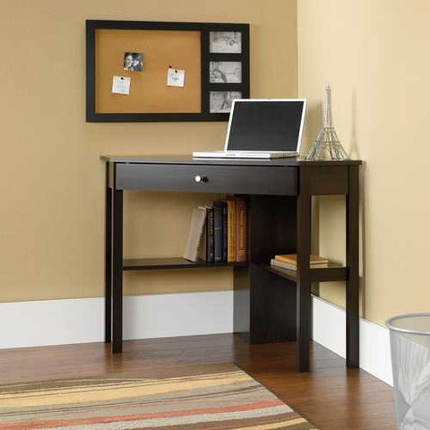 Image of Space Saving Corner Computer Desk Great for Home Office