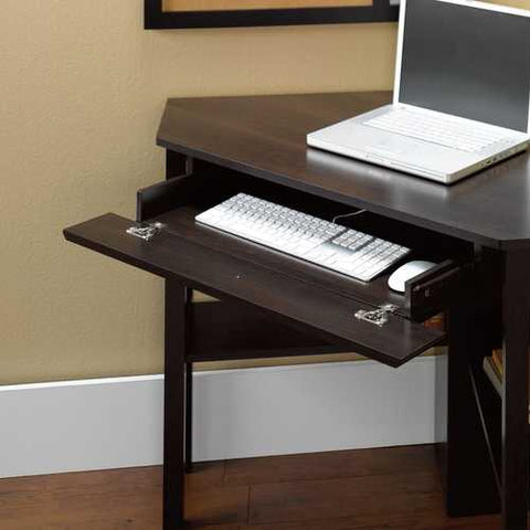 Image of Space Saving Corner Computer Desk Great for Home Office