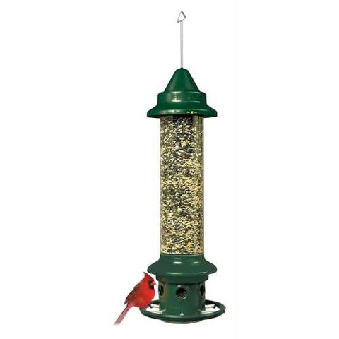 Image of Squirrel-proof Bird Feeder with Perch Ring