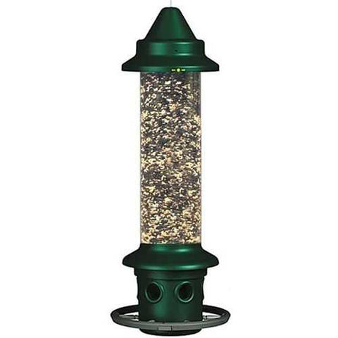 Image of Squirrel-proof Bird Feeder with Perch Ring