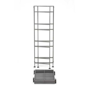 4-Shelf Iron Tower Storage Shelves - Great for Kitchen Office Garage