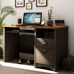 Home Office Work Desk Computer Desk with Keyboard Tray