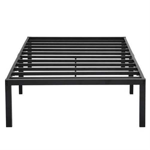 Twin XL size Heavy Duty Black Metal Platform Bed Frame