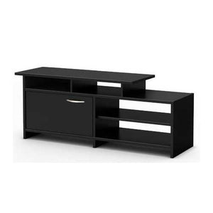 52-inch Modern TV Stand in Black Finish