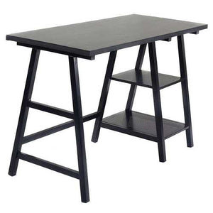 Black Home Office Laptop Computer Desk Writing Table