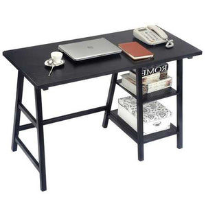 Black Home Office Laptop Computer Desk Writing Table