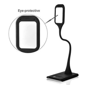 Dimmable Eye-Care LED Table Lamp with Flexible Neck Touch Controller