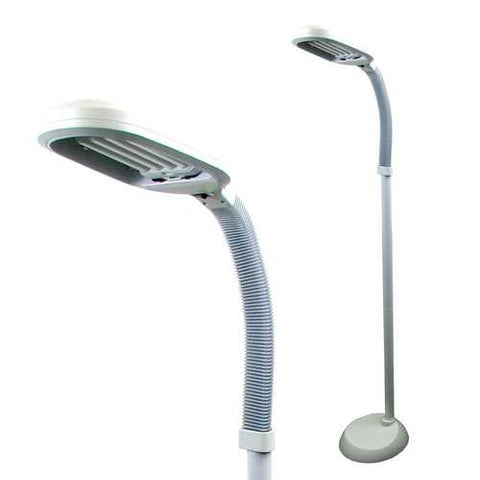 Image of 5-Foot Contemporary Floor Lamp with Energy Efficient Light Bulb