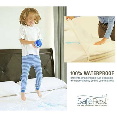 Image of Twin size Waterproof Mattress Protector - FDA Class 1 Medical Device