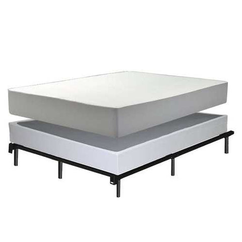 Image of Twin XL Heavy Duty Metal Bed Frame with Headboard Brackets