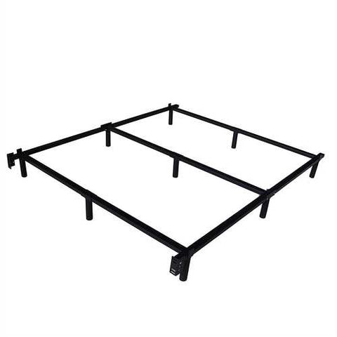 Image of Twin XL Heavy Duty Metal Bed Frame with Headboard Brackets