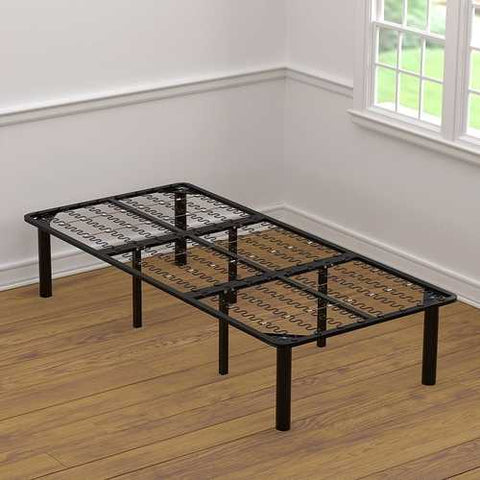 Image of Twin XL Heavy Duty 8-Leg Metal Bed Frame Platform