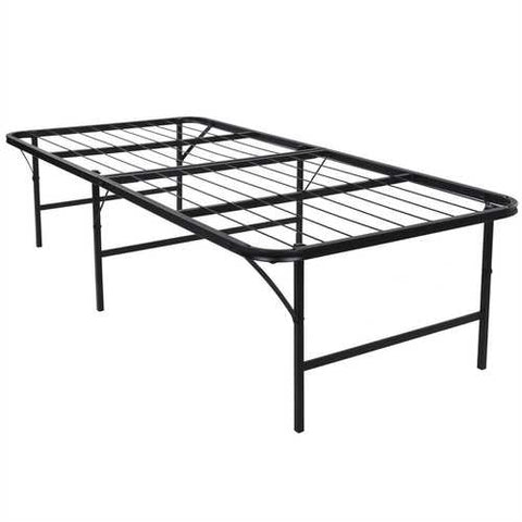 Image of Twin XL 17-inch Metal Platform Bed Frame with Under Bed Storage Space