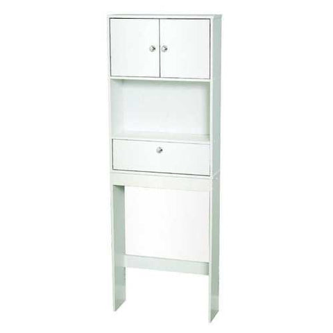 Image of White 3 Drawer Bathroom Space Saver