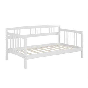 Twin size Daybed in White Wood Finish - Trundle Sold Separately