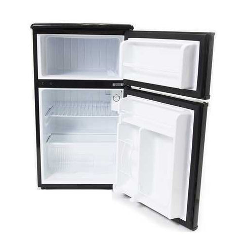 Image of 3.1 Cubic Foot Energy Star Compact Refrigerator Freezer in Black Dry Erase