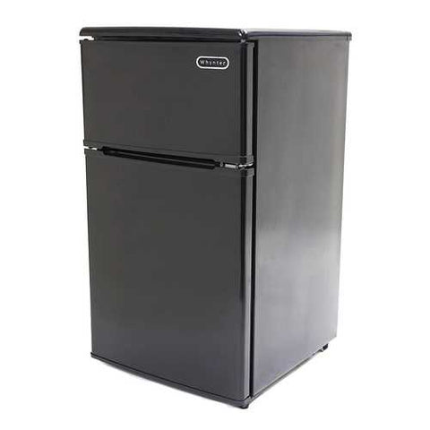 Image of 3.1 Cubic Foot Energy Star Compact Refrigerator Freezer in Black Dry Erase