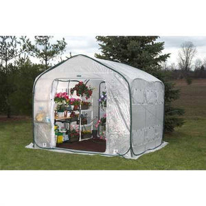 Farm-House Home Garden UV Resistant Greenhouse (9' x 9')