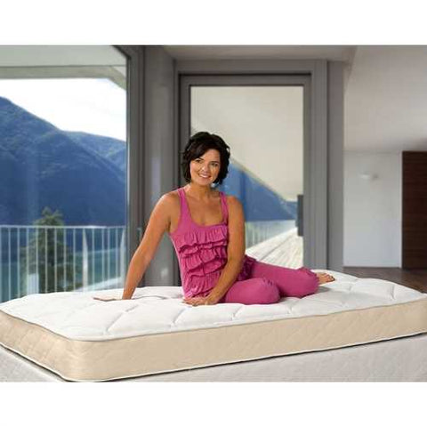 Image of Twin size Firm 9-inch High Profile Innerspring Mattress with Fabric Cover