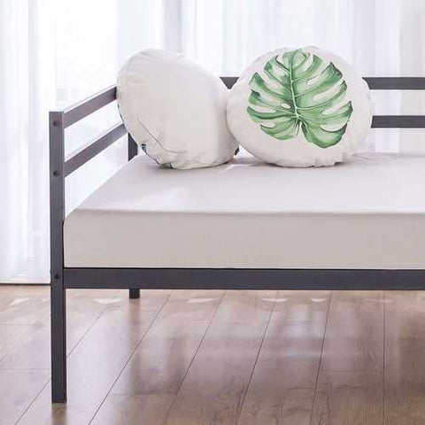 Image of Twin size Modern Dark Grey Black Metal Daybed Frame