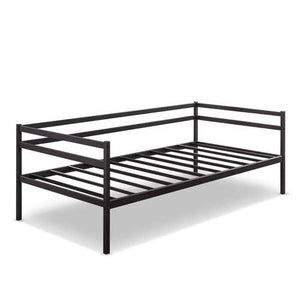 Twin size Modern Dark Grey Black Metal Daybed Frame