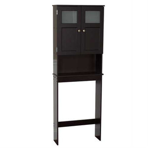 Espresso Bathroom Storage Unit Cabinet for Over the Toilet